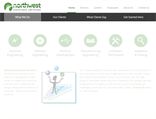 Tablet Screenshot of nwcontract.com
